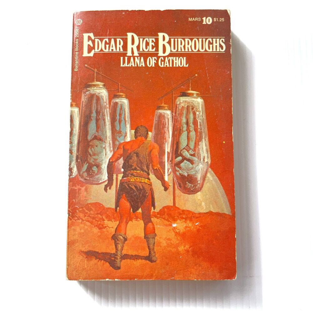 Llana Of Gathol by Edgar Rice Burroughs Vintage 1975 Paperback Sci Fi Fantasy